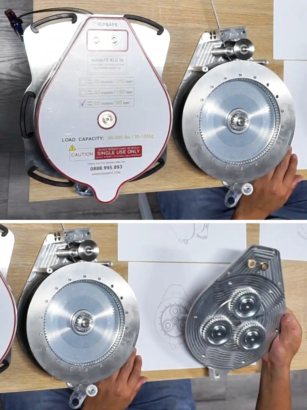 QUÁ TRÌNH PHÁT TRIỂN BALO THOÁT HIỂM IGA-SAFE 1