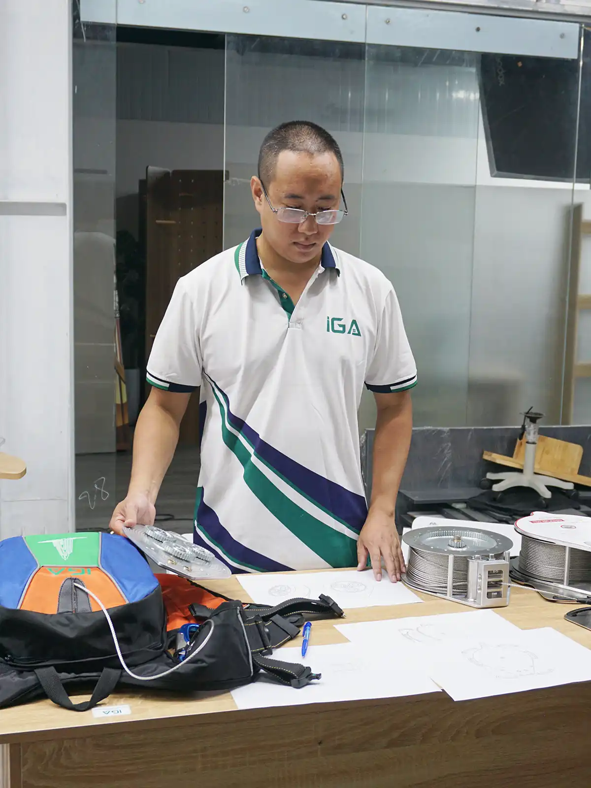 QUÁ TRÌNH PHÁT TRIỂN BALO THOÁT HIỂM IGA-SAFE 2