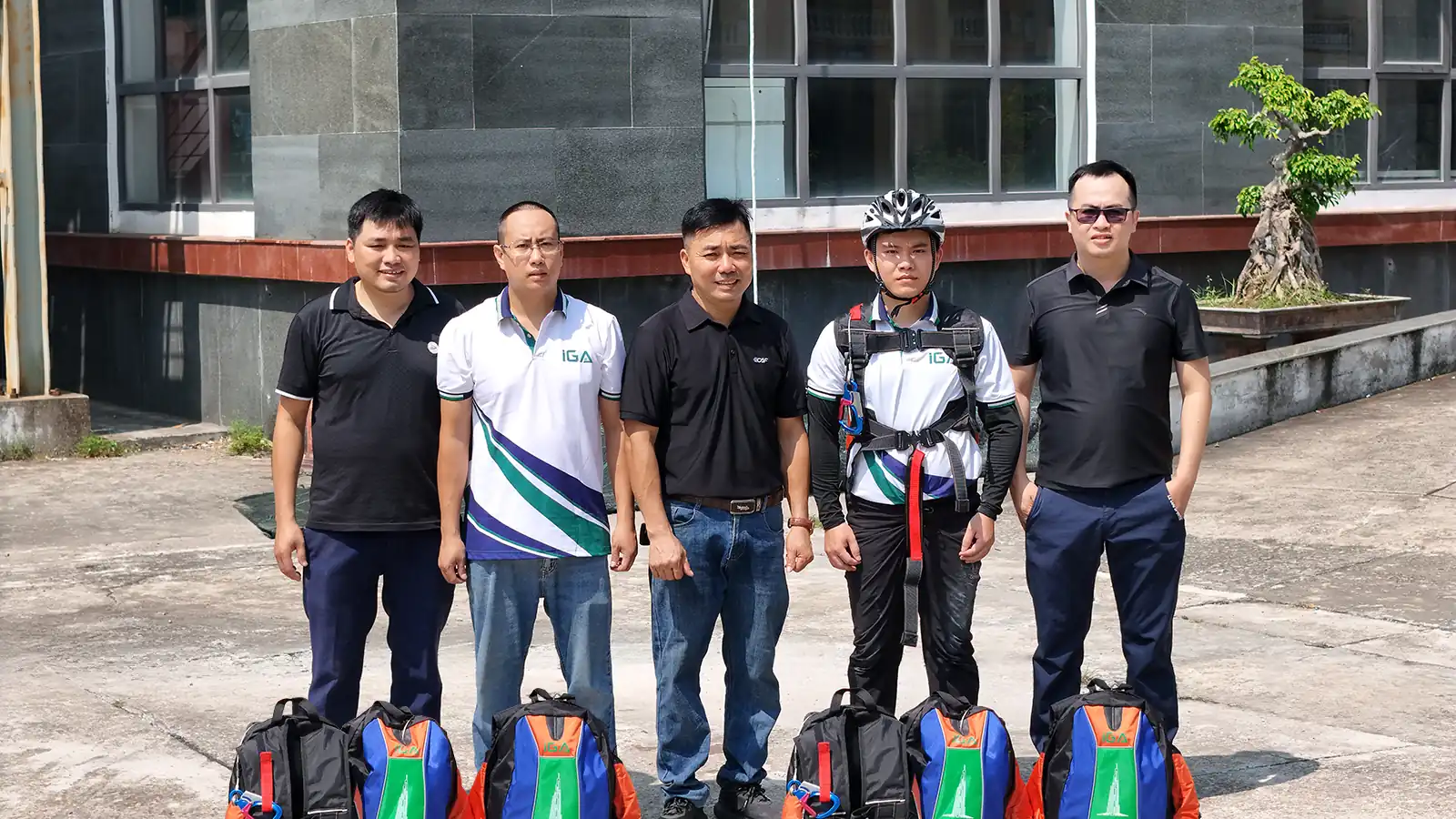 QUÁ TRÌNH PHÁT TRIỂN BALO THOÁT HIỂM IGA-SAFE 4